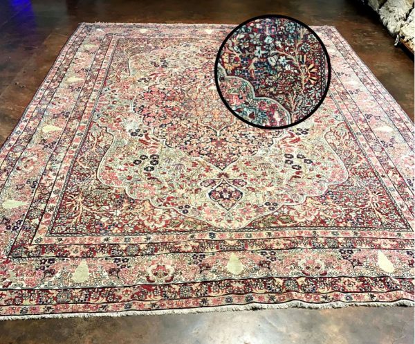 Persian Carpet Cleaning - Colour Bleeding